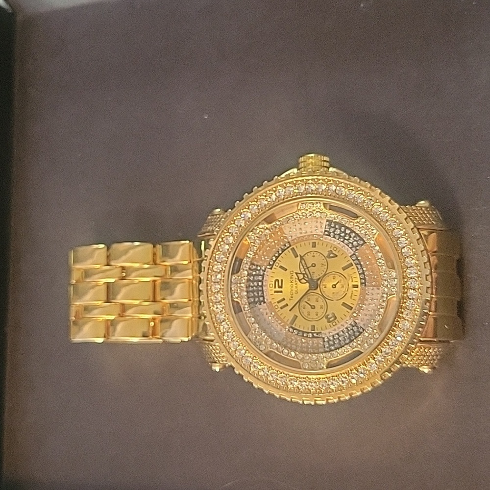 Techno King Men's watch hip hop
